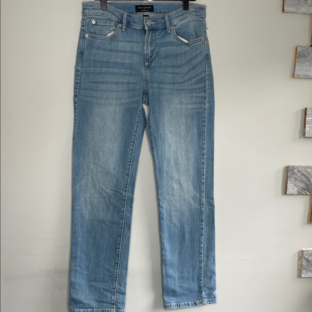 Banana Republic Light Blue Straight Leg Jeans